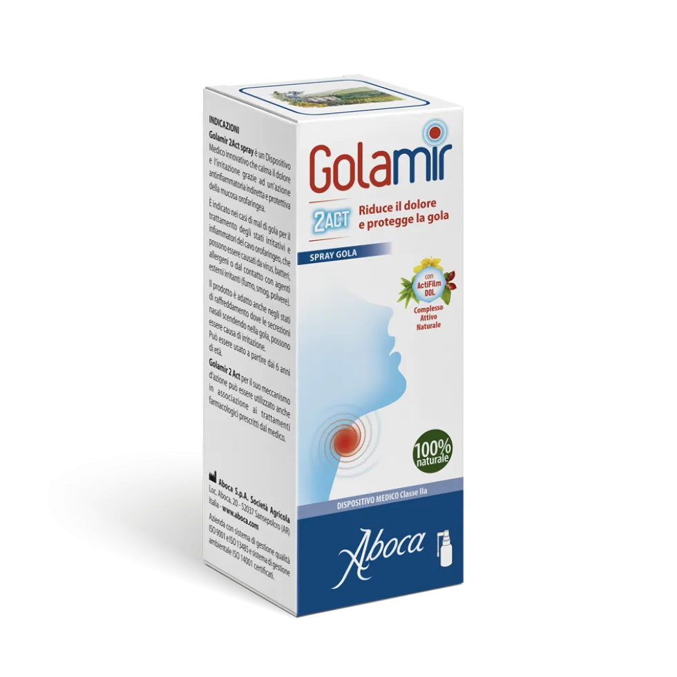Aboca Golamir 2ACT Spray 30 ml