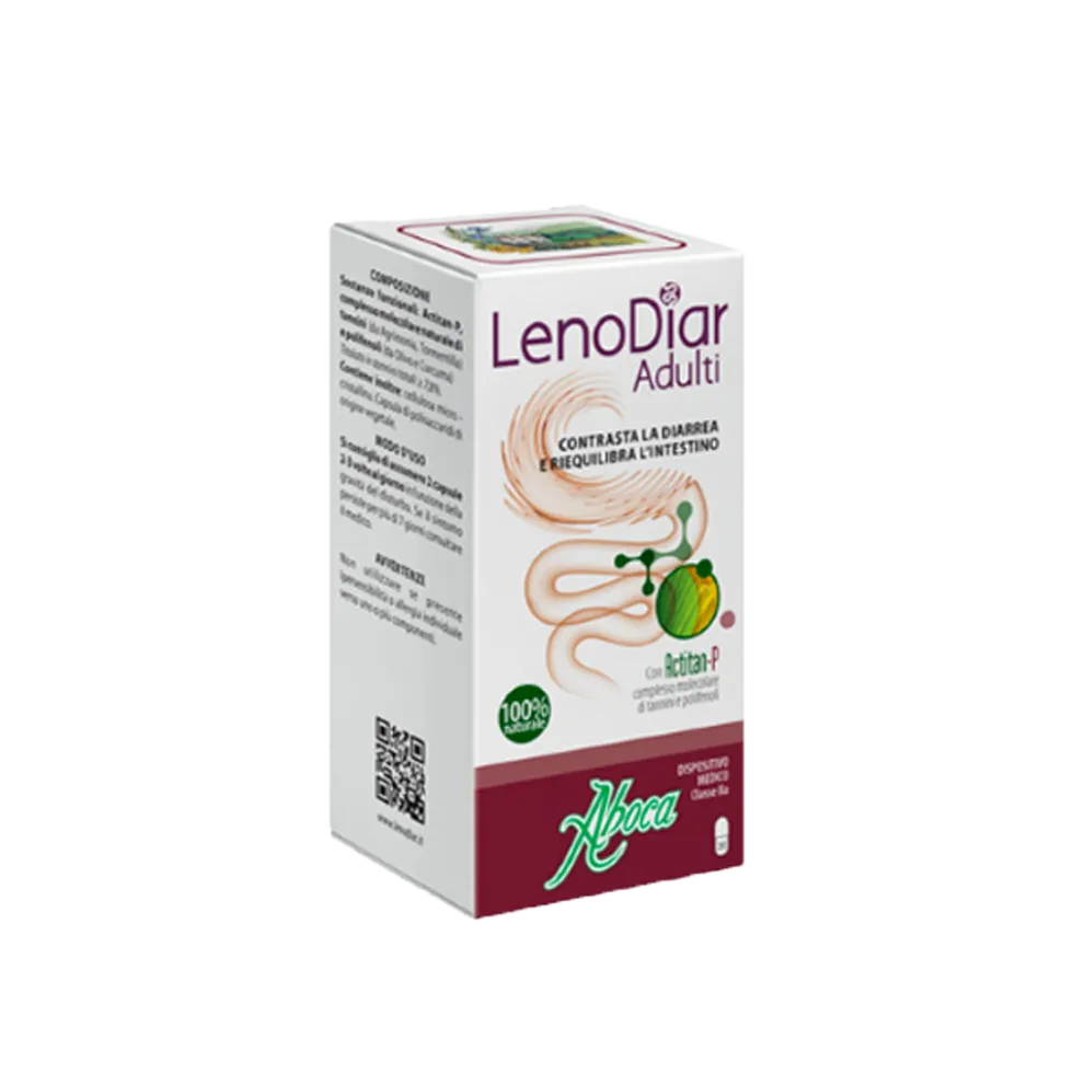 Aboca Lenodiar Adulti 20 Capsule