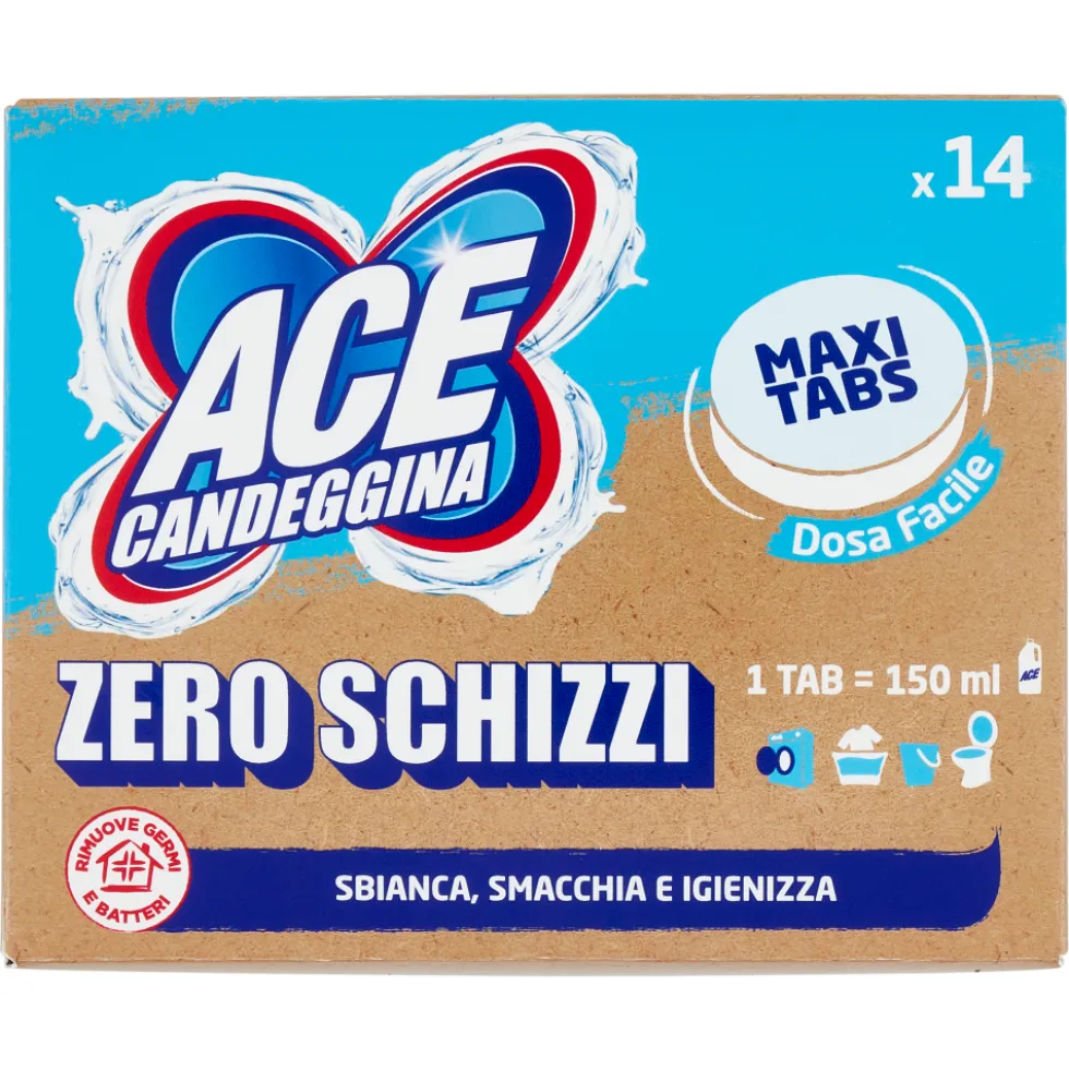ACE Candeggina Maxi Tabs 14 pezzi