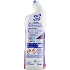 Ace Wc Gel Candeggina Lavanda Multi-Getto 750 ml