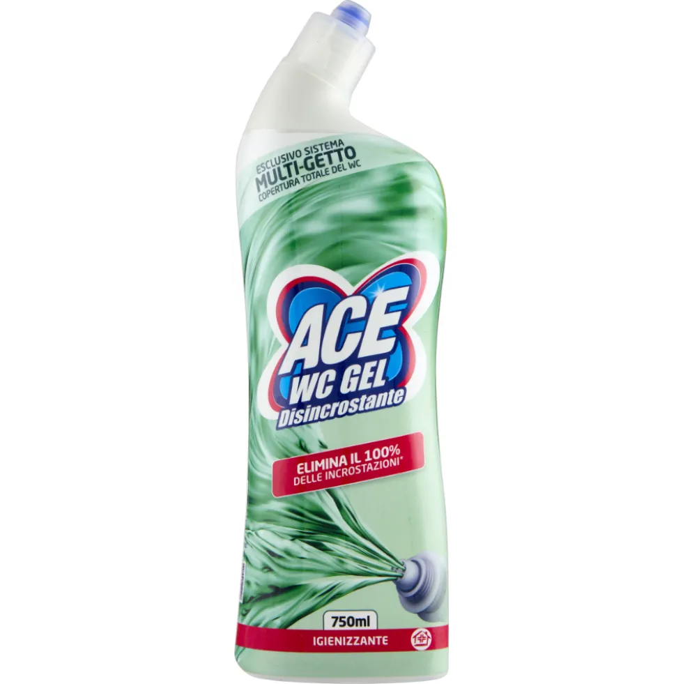 Ace Wc Gel Disincrostante Multi-Getto 750 ml