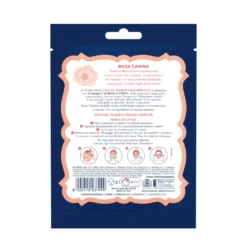 Acqua alle Rose Illuminante Maschera in Tessuto Idratante Anti-Fatica 1 Pezzo