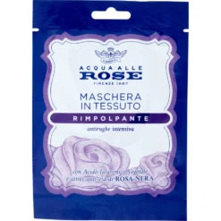 Acqua alle Rose Maschera in Tessuto Rimpolpante 1 Pezzo