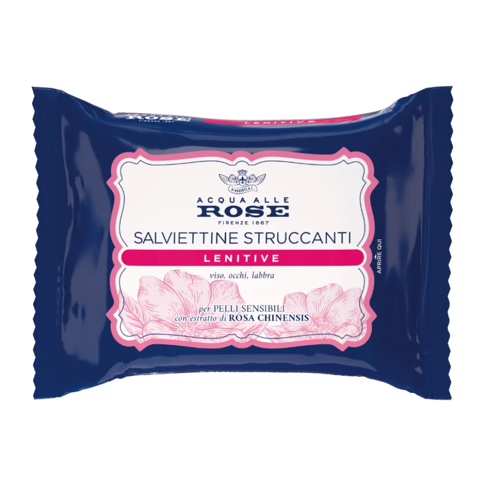 Acqua alle Rose Salviettine Struccanti Lenitive 20 Pezzi