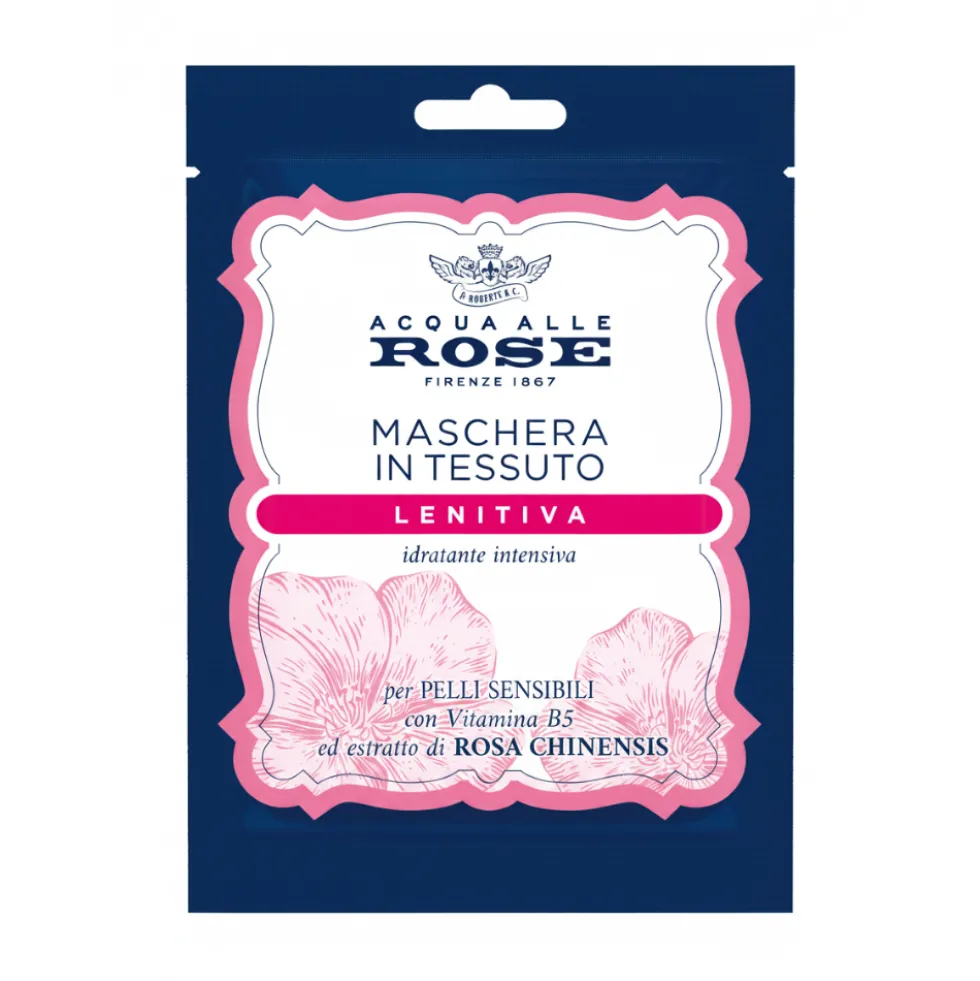 Acqua alle Rose Sensitive Maschera in Tessuto Idratante Intensiva 1 Pezzi