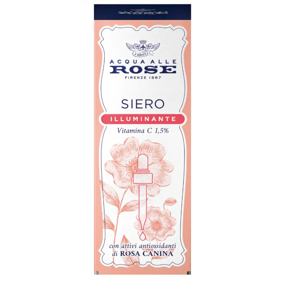 Acqua alle Rose Siero Illuminante con Vitamina C 30 ml