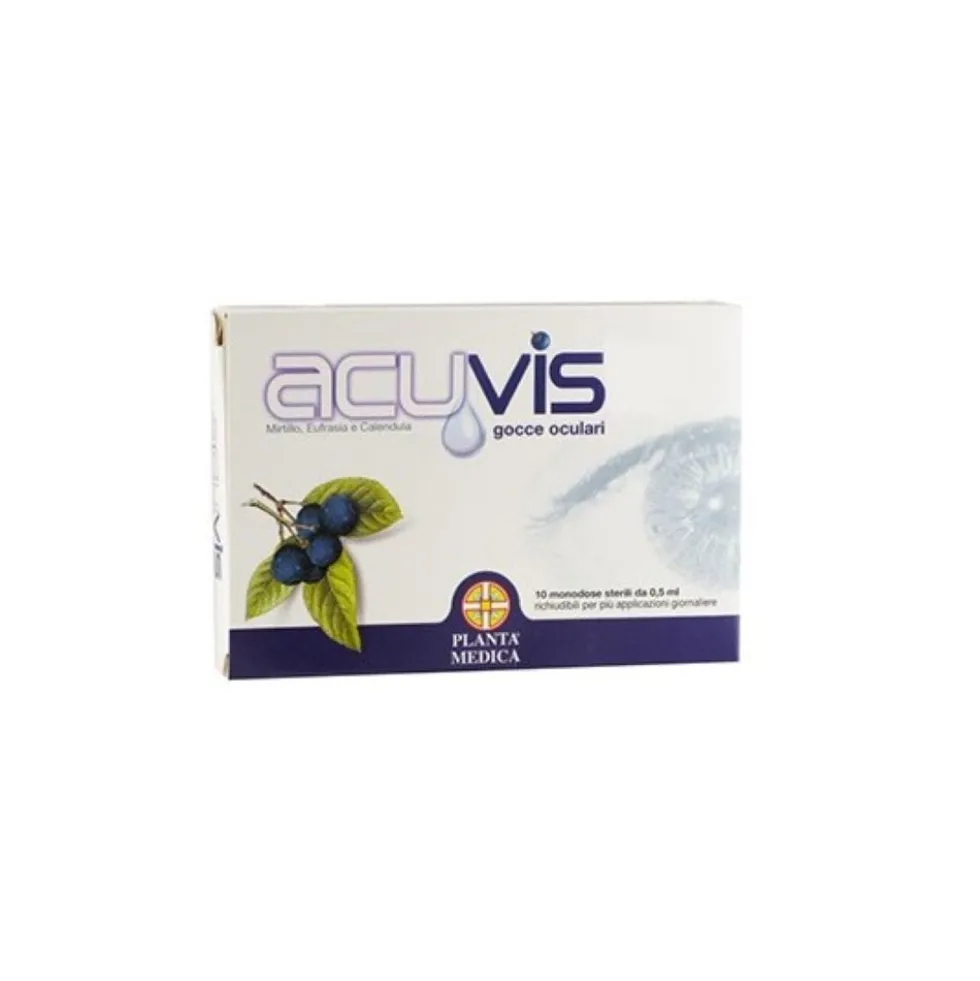 Acuvis Gocce Oculari 10 Fiale 0,5ml