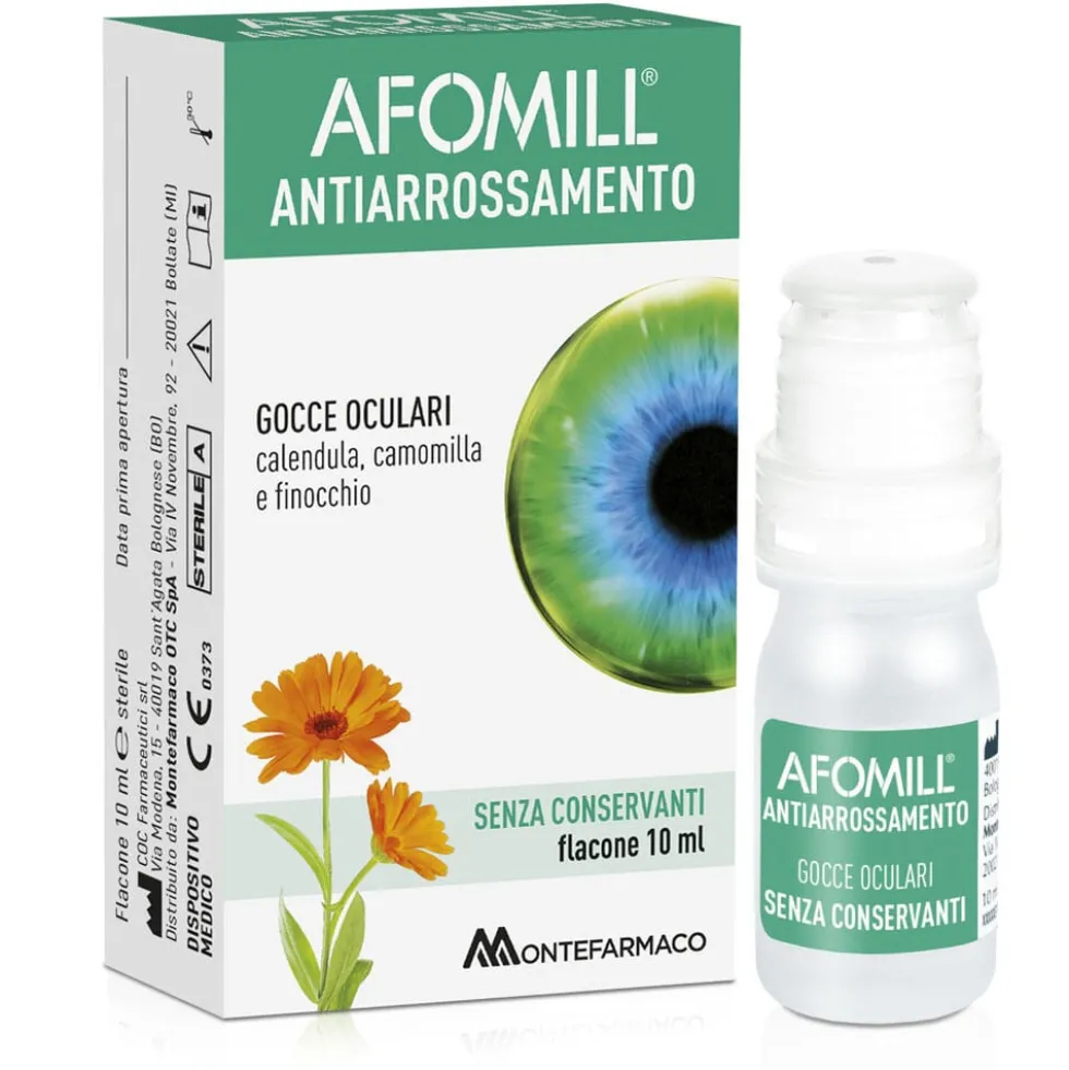 Afomill Antiarrosamento Gocce Oculari 10 ml