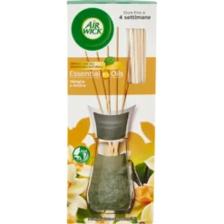 Air Wick Profumatore a Bastoncini Vaniglia e Ambra 25ml