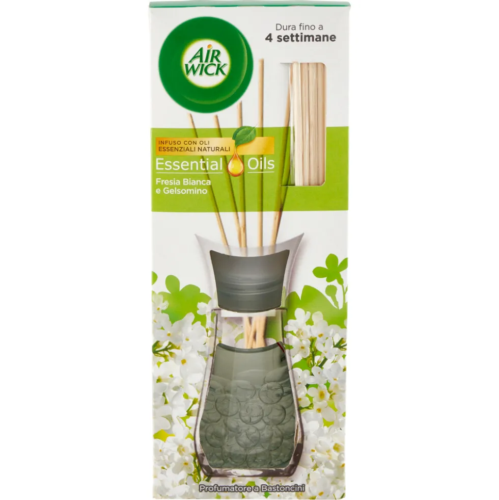 Air Wick Profumatore a Bastoncini Fresia Bianca e Gelsomino 25ml
