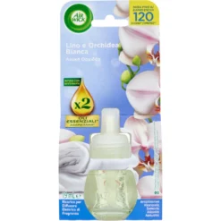 Air Wick Ricarica Diffusore Elettrico Lino e Orchidea Bianca 19 ml