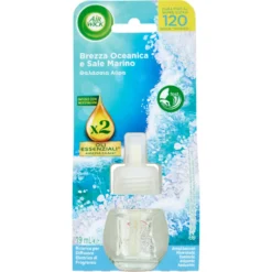 Air Wick Ricarica Diffusore Elettrico Brezza Oceanica e Sale Marino 19 ml