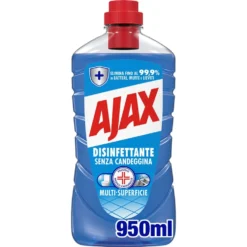 Ajax Detersivo Pavimenti Disinfettante Contro Batteri 950ml
