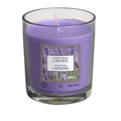 Aladino Candela Bicchiere Lavanda