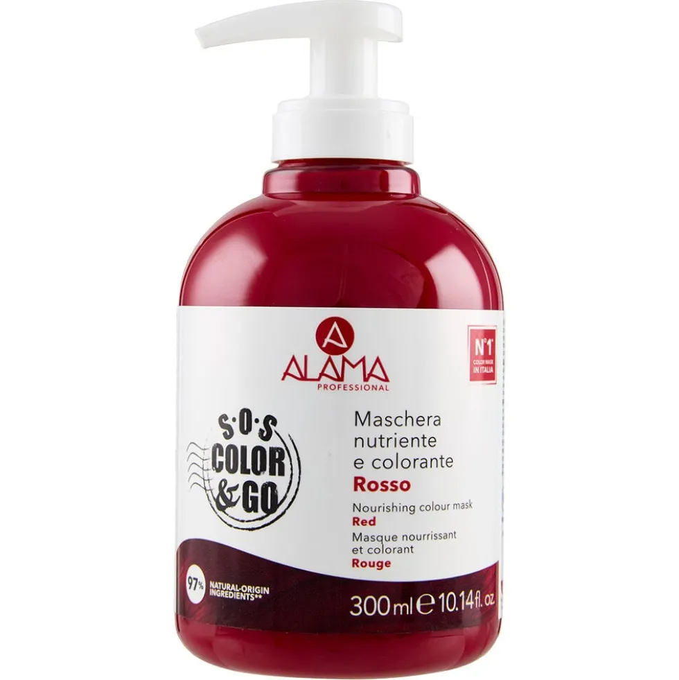 Alama Professional Maschera Colorante Rosso 300 ml