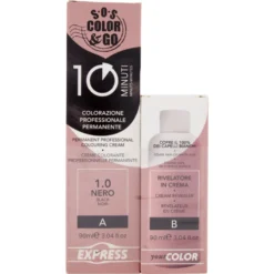 Alama SOS Colorazione Permanente e Rivelatore in Crema 1.0 Nero 90ml