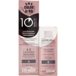 Alama SOS Colorazione Permanente e Rivelatore in Crema 4.5 Mogano 90ml