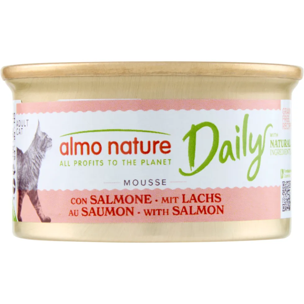 Almo Nature Daily Adult Cat Mousse con Salmone 85 g