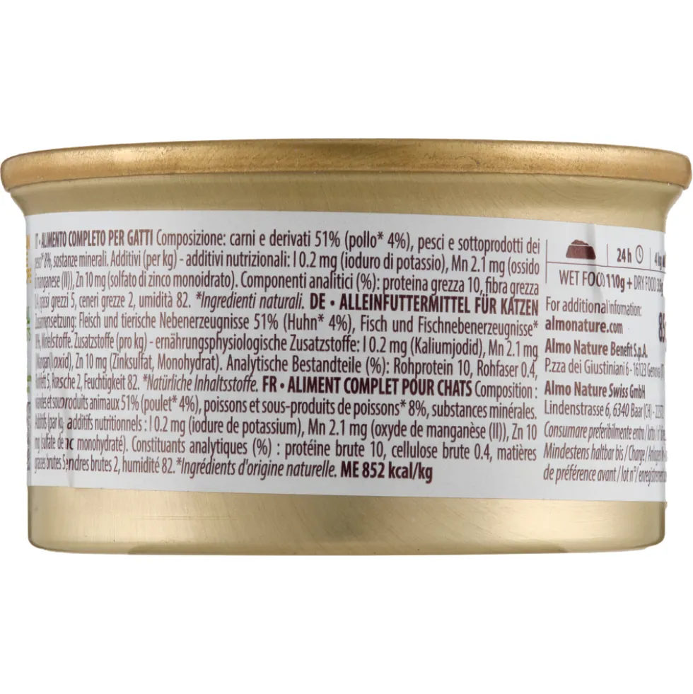 Almo Nature Daily Adult Cat Mousse con Pollo 85 g