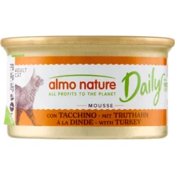 Almo Nature Daily Adult Cat Mousse con Tacchino 85 g