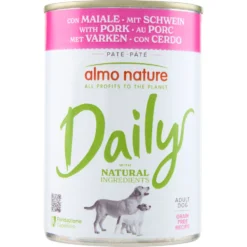 Almo Nature Daily Adult Dog con Maiale 400 g