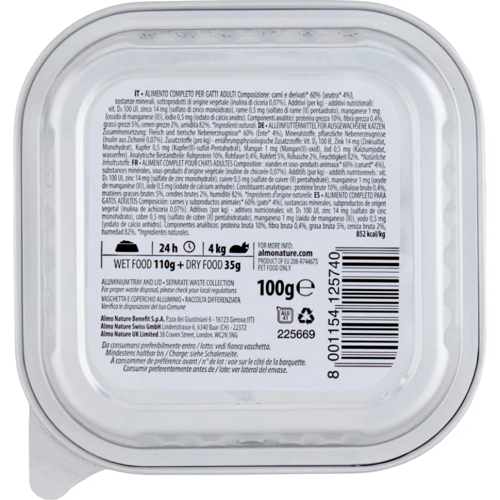 Almo Nature Daily Anatra 100 g