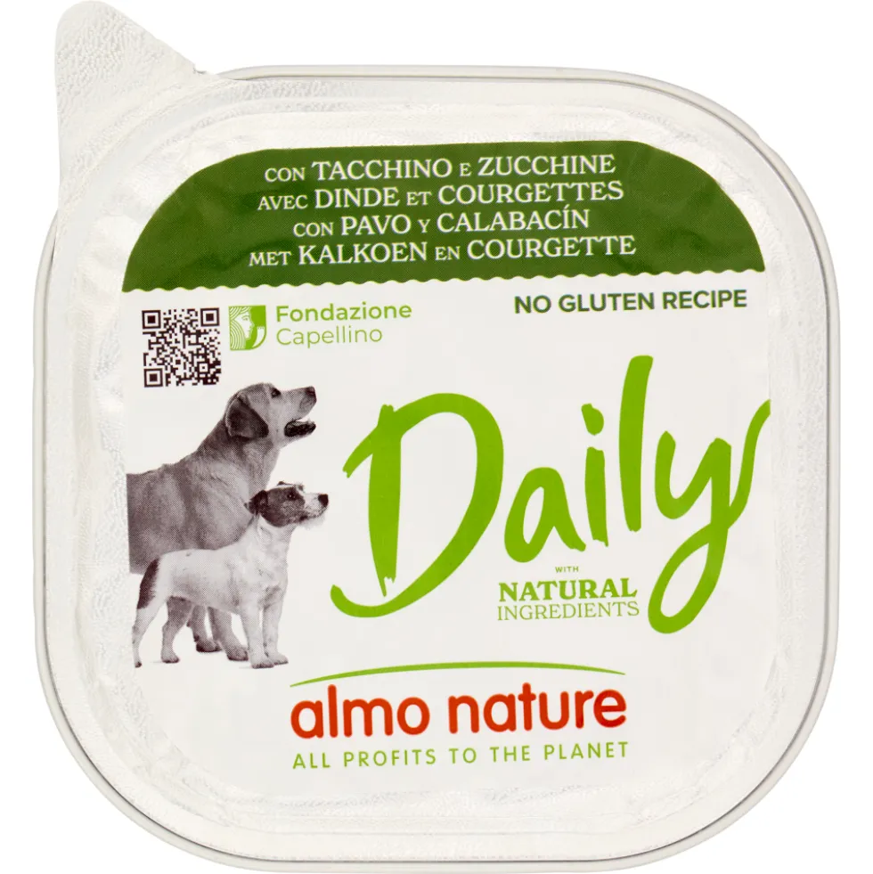 Almo Nature Daily Dog Tacchino e Zucchine 300 g