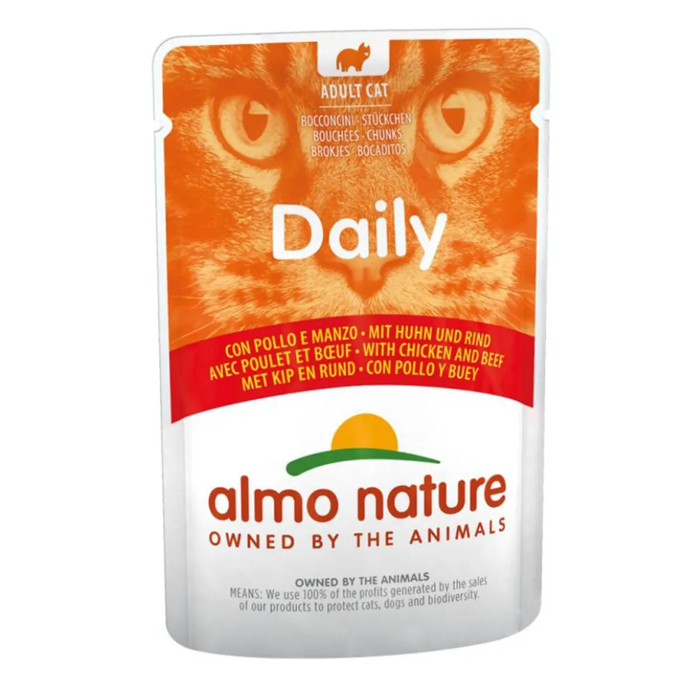 Almo Nature Daily menu 70 gr Pollo e Manzo