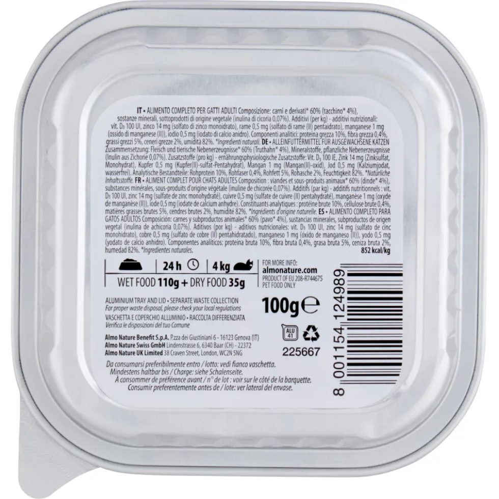 Almo Nature Daily Tacchino 100 g