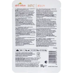 Almo Nature HFC Adult Cat Jelly Filetto di Tonno con Gamberetti 55 g