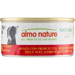 Almo Nature HFC Natural Dog Manzo con Prosciutto 95 g