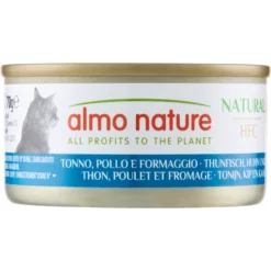 Almo Nature HFC Natural Tonno, Pollo e Formaggio 70 g