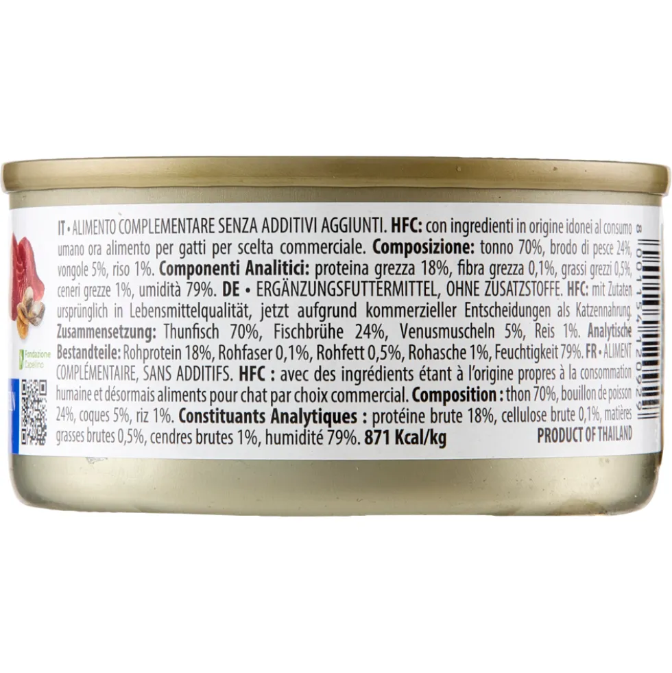 Almo Nature HFC Natural Tonno con Vongole 70 g