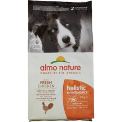 Almo Nature Holistic Maintenance Medium Adult Dog con Pollo Fresco 12 kg