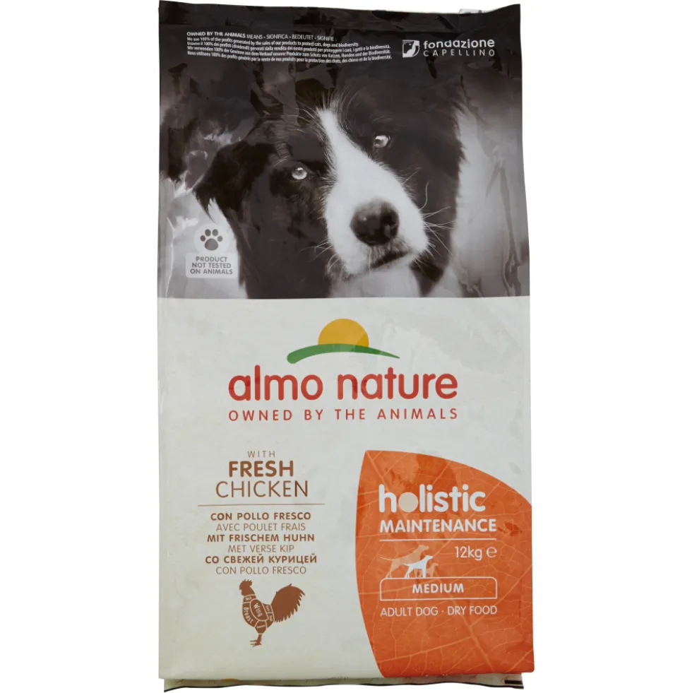 Almo Nature Holistic Maintenance Medium Adult Dog con Pollo Fresco 12 kg