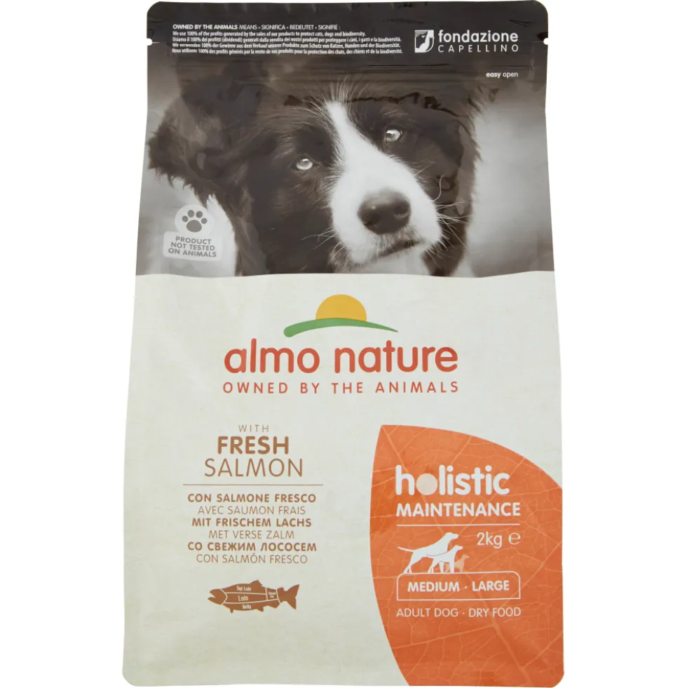 Almo Nature Maintenance Medium-Large Adult Dog con Salmone Fresco 2 kg
