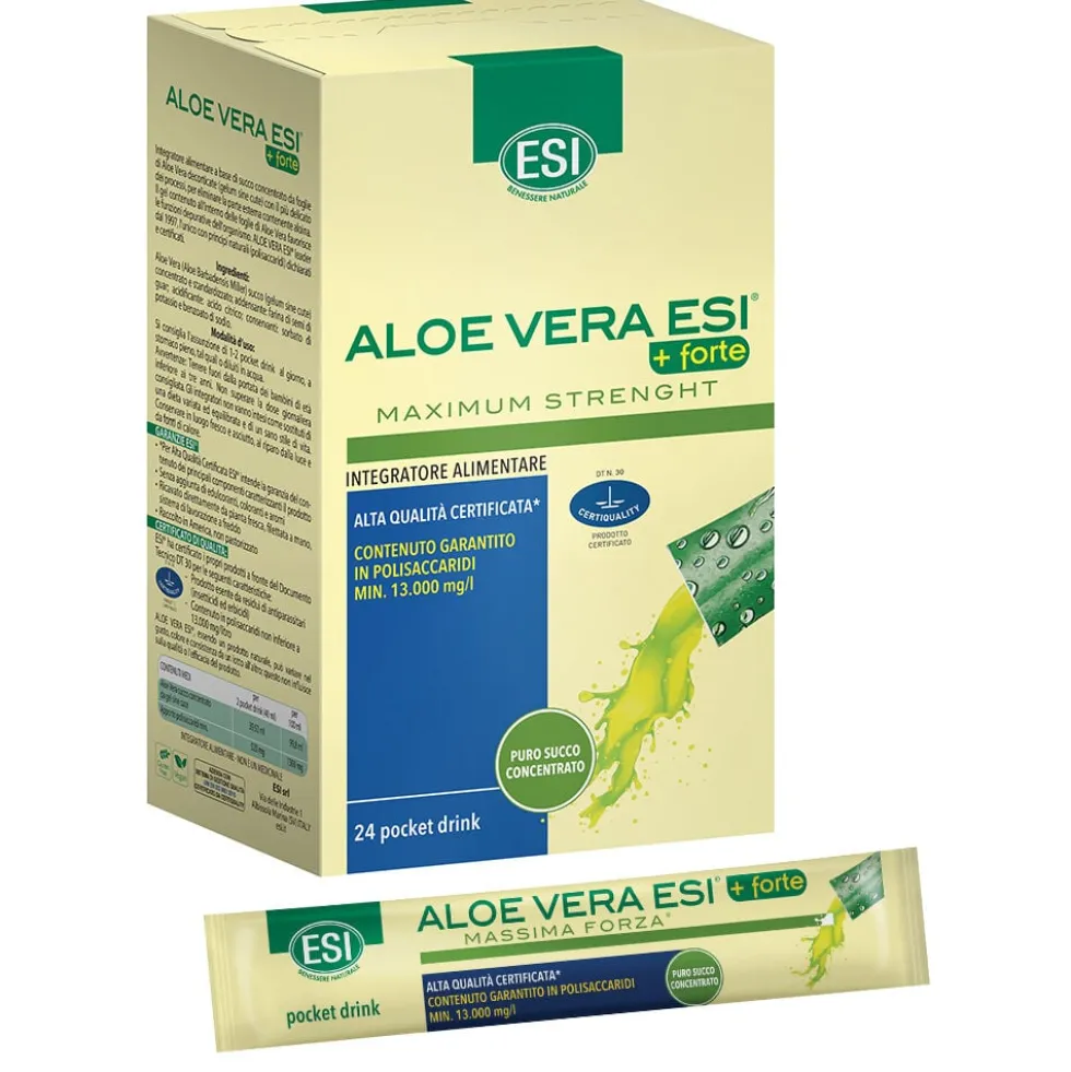Aloe Vera Succo +Forte 24 Pocket Drink