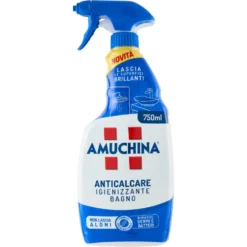 Amuchina Bagno Igienizzante Anticalcare Spray 750 ml