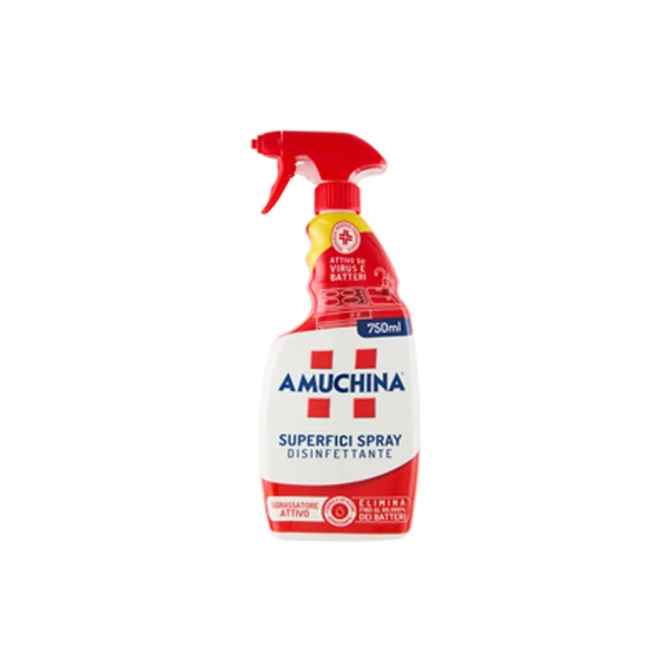 Amuchina Superfici Spray Disinfettante Sgrassatore Attivo 750 ml