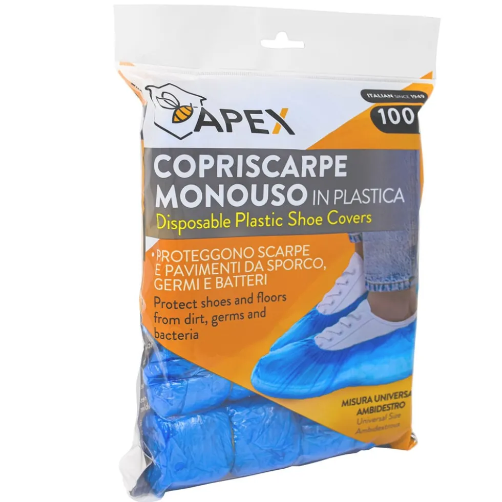 Apex Copriscarpe Monouso 100 Pezzi