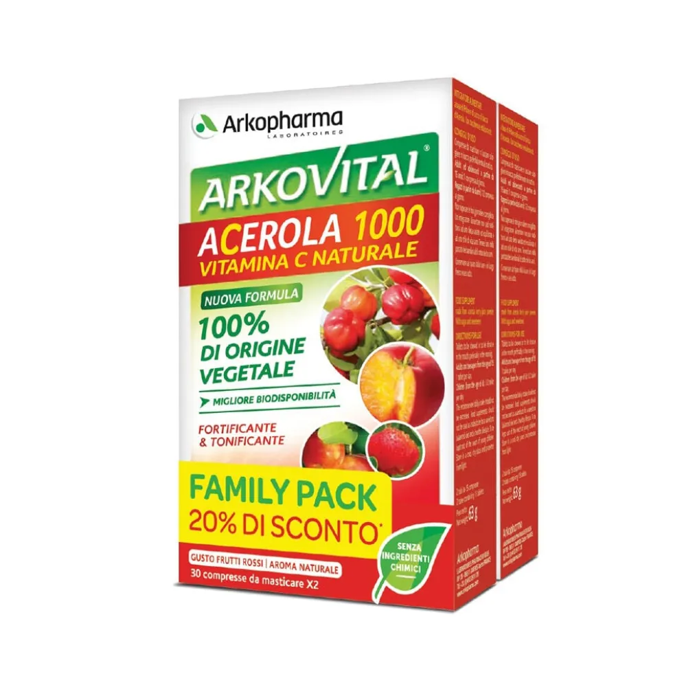 Arkopharma Acerola 1000 60 Compresse