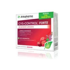 Arkopharma Cys Control Forte 15 Bustine con D-Mannosio e probiotici