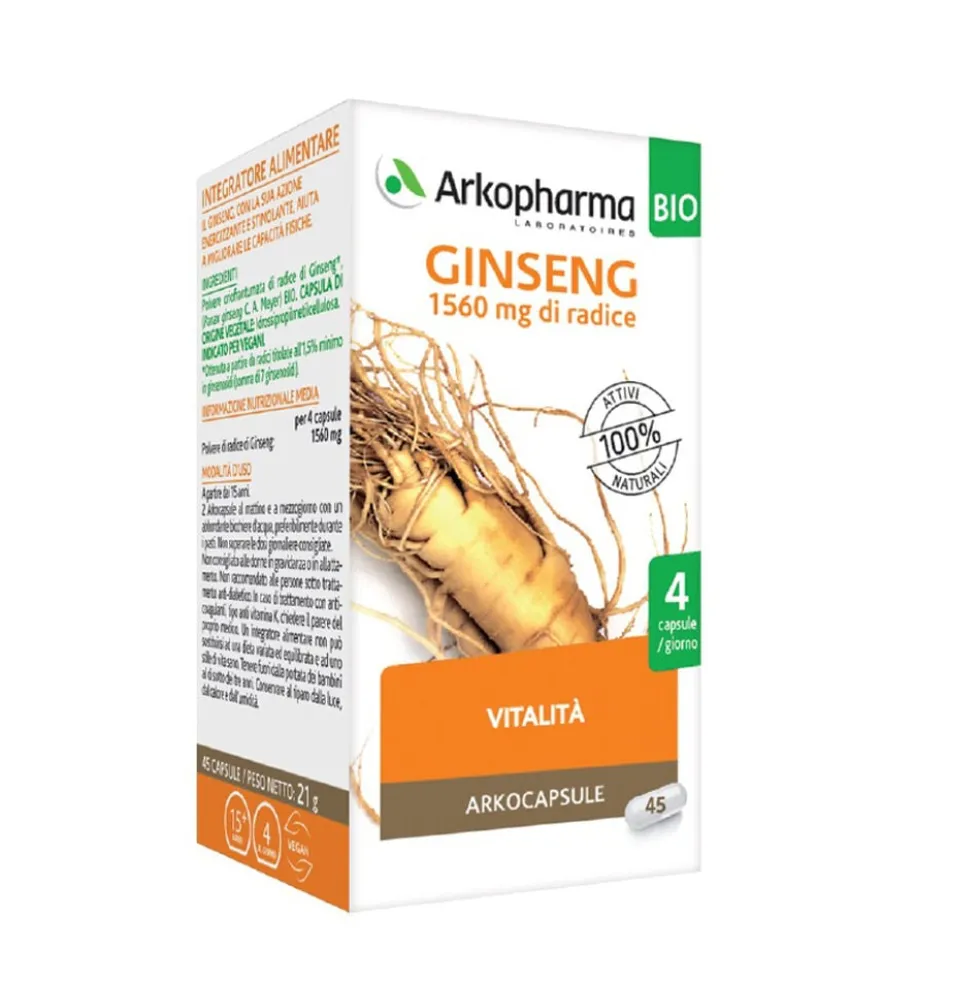 Arkopharma Ginseng Bio 45 Capsule