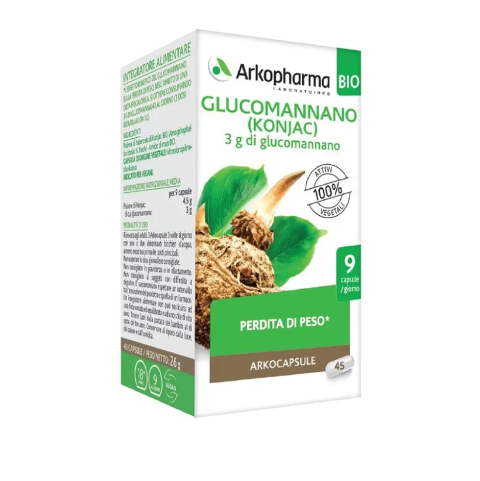 Arkopharma Glucomanno Bio 45 Capsule
