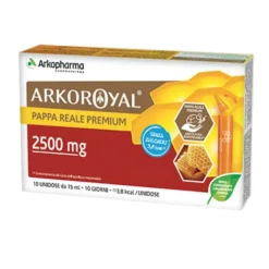 Arkoroyal Pappa Reale 2500 mg 10 Flaconcini