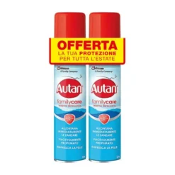 Autan Family Care Spray 100 ml 2 Pezzi