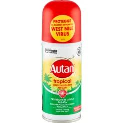 Autan Tropical Insetto Repellente Spray Secco 100 ml
