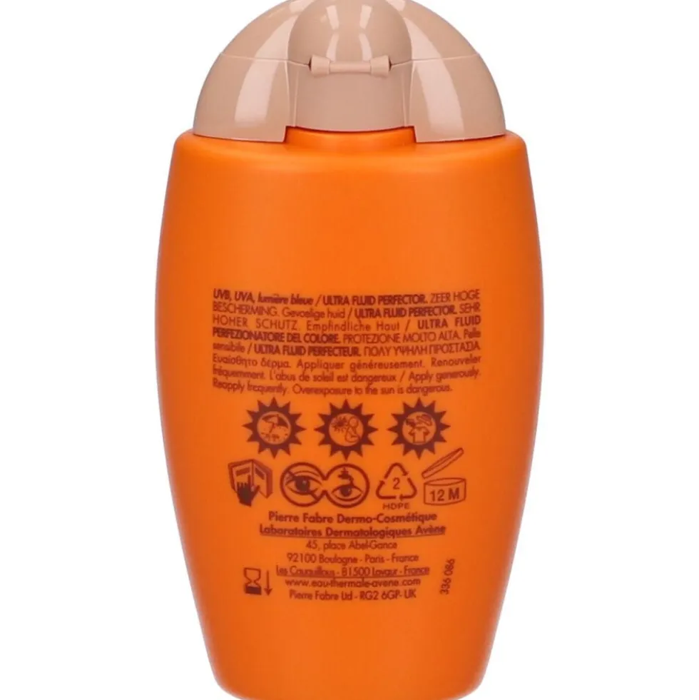 Avène Ultra Fluid Fluido Solare Perfezionatore Spf 50+