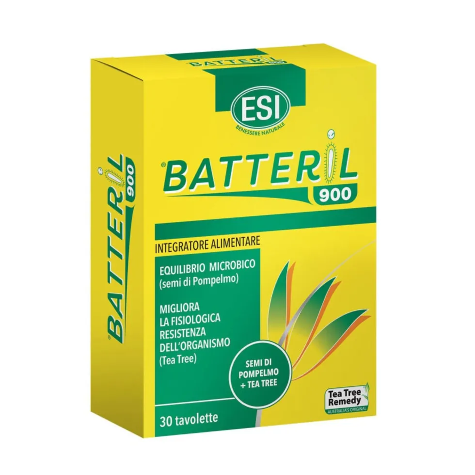 Batteril 900 Integratore Pompelmo e Tea Tree Oil 30 Tavolette