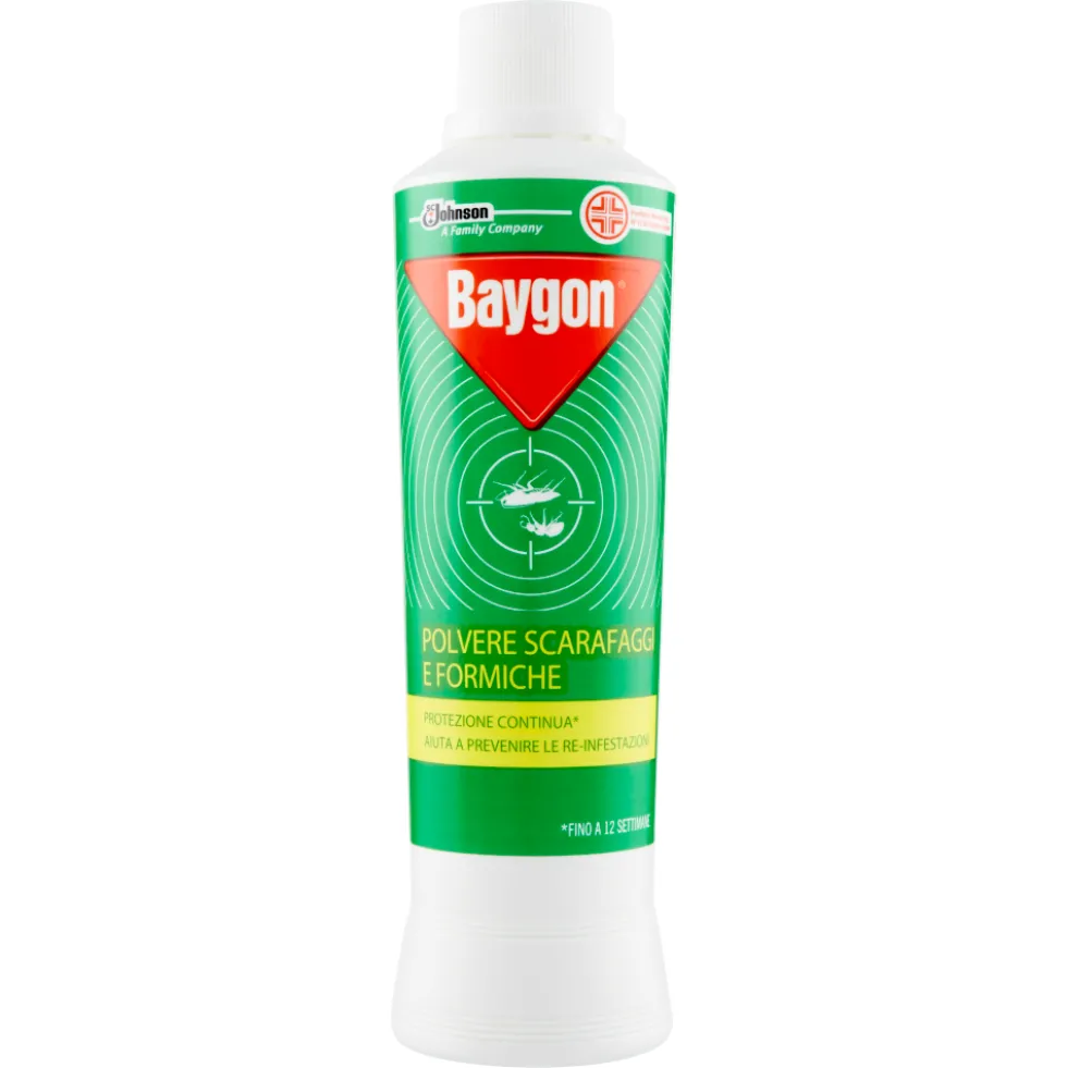 Baygon Scarafaggi e Formiche Polvere 250 g